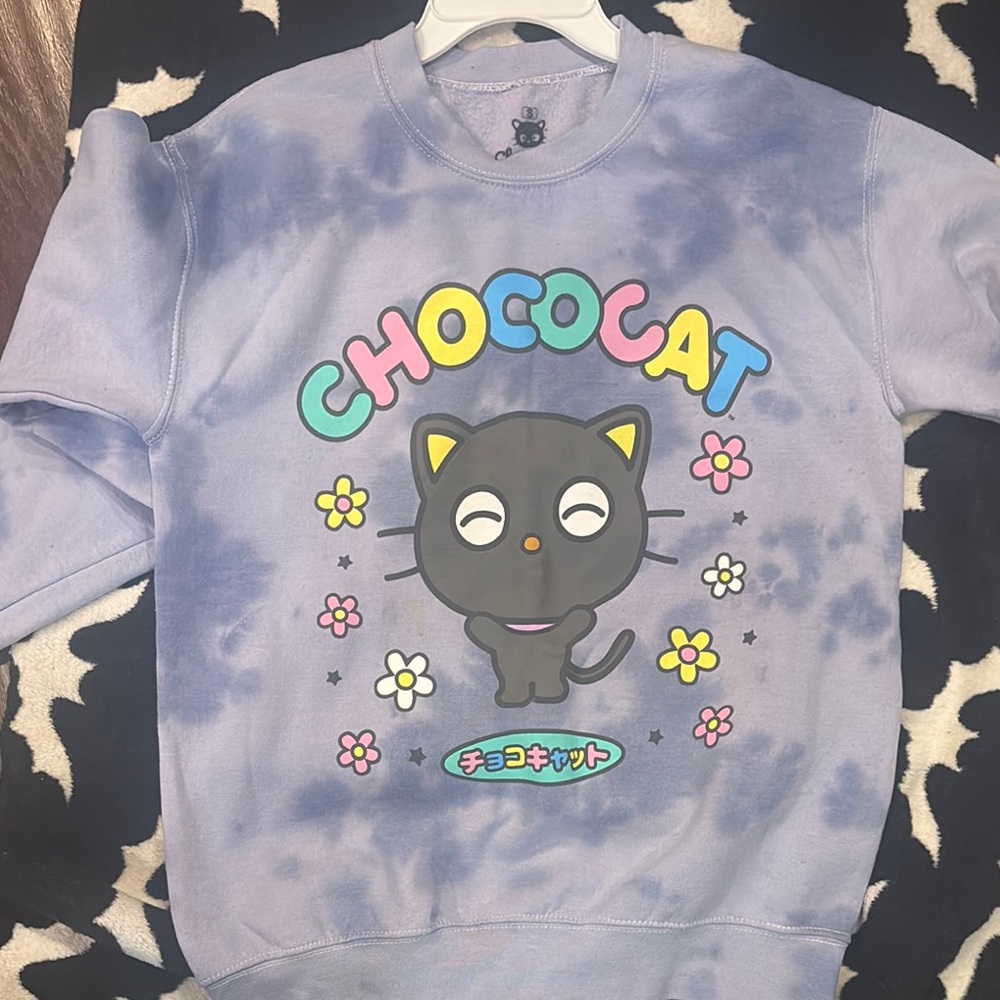 Sanrio Chococat Gray and Blue Sweatshirt
